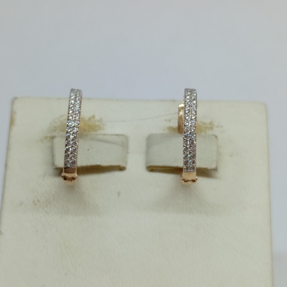 СЕРЬГИ С КАМНЯМИ (Au 585)