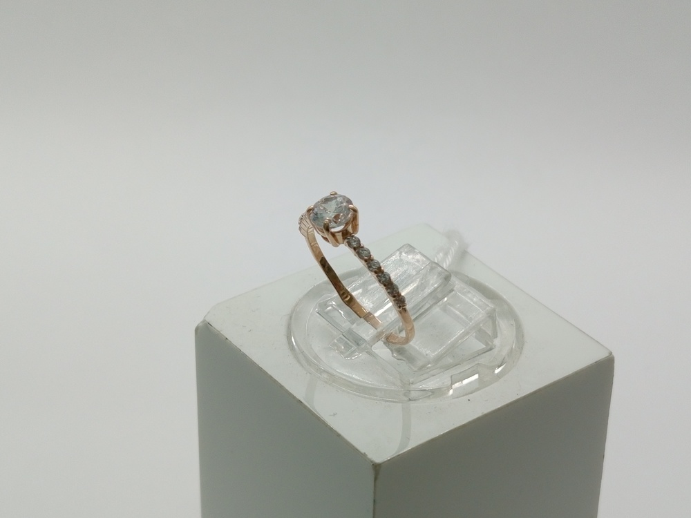 КОЛКМИ585 КОЛЬЦО С КАМНЯМИ (Au 585)