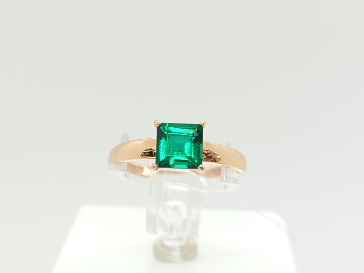 КОЛЬЦО С КАМНЕМ (Au 585)