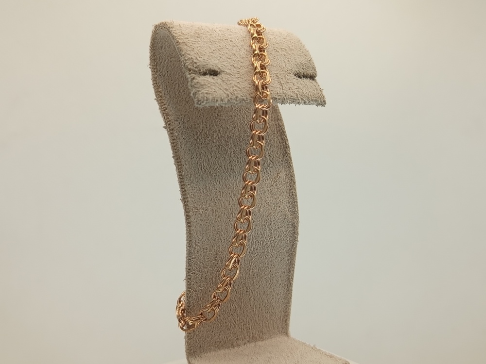 Арабский Бисмарк Б060 БРАСЛЕТ ПУСТОТЕЛЫЙ Бисмарк (Au 585)