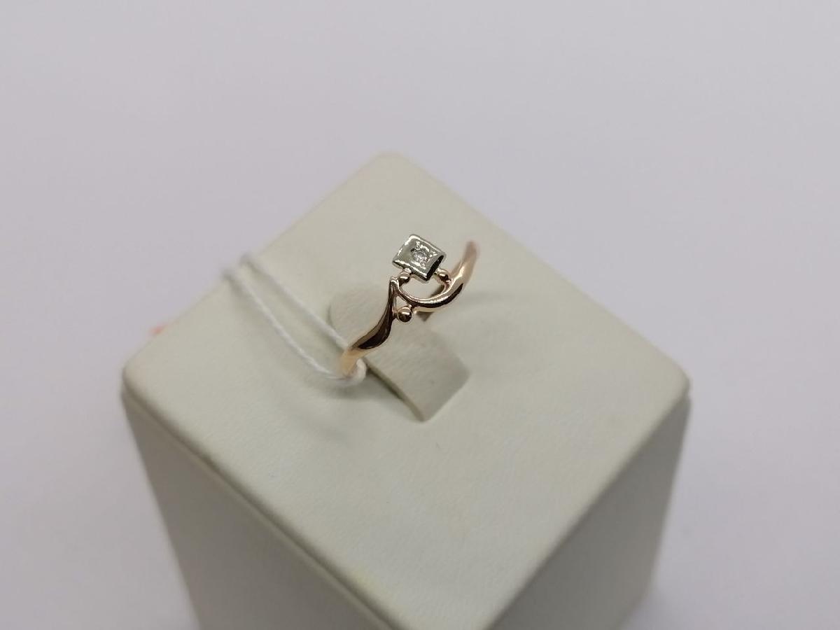 КОЛЬЦО С КАМНЕМ (Au 585)