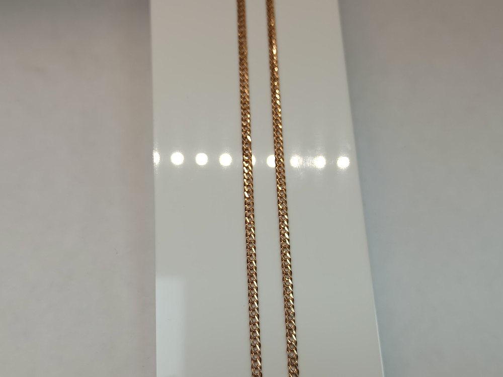 ЦПР2585 ЦЕПЬ ПУСТОТЕЛАЯ Ромб двойной (Au 585)