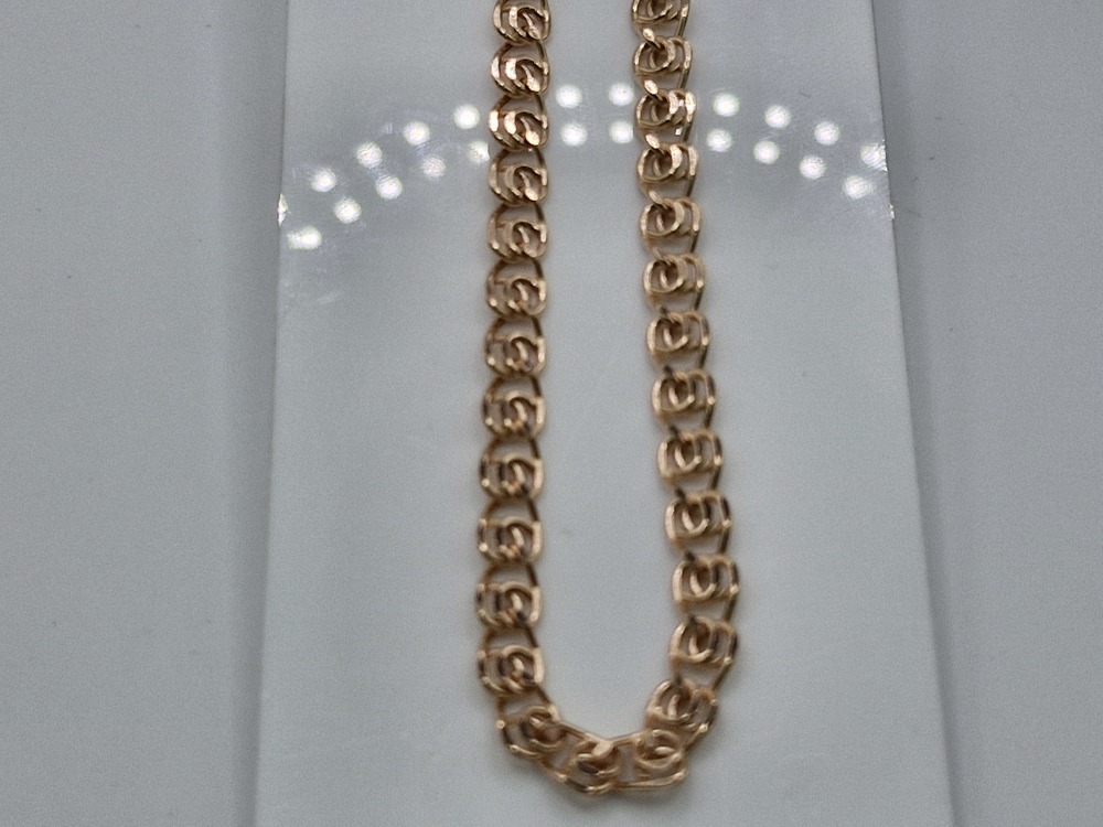 ЦЕПЬ ПУСТОТЕЛАЯ Лав (Au 585)