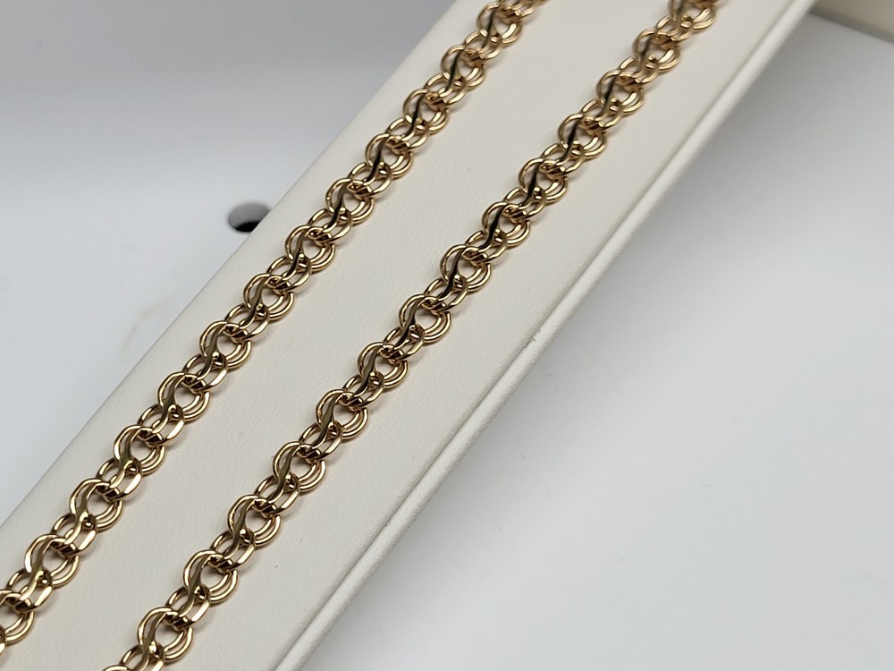 ЦЕПЬ ПОЛНОВЕСНАЯ Ручеек (Au 585)