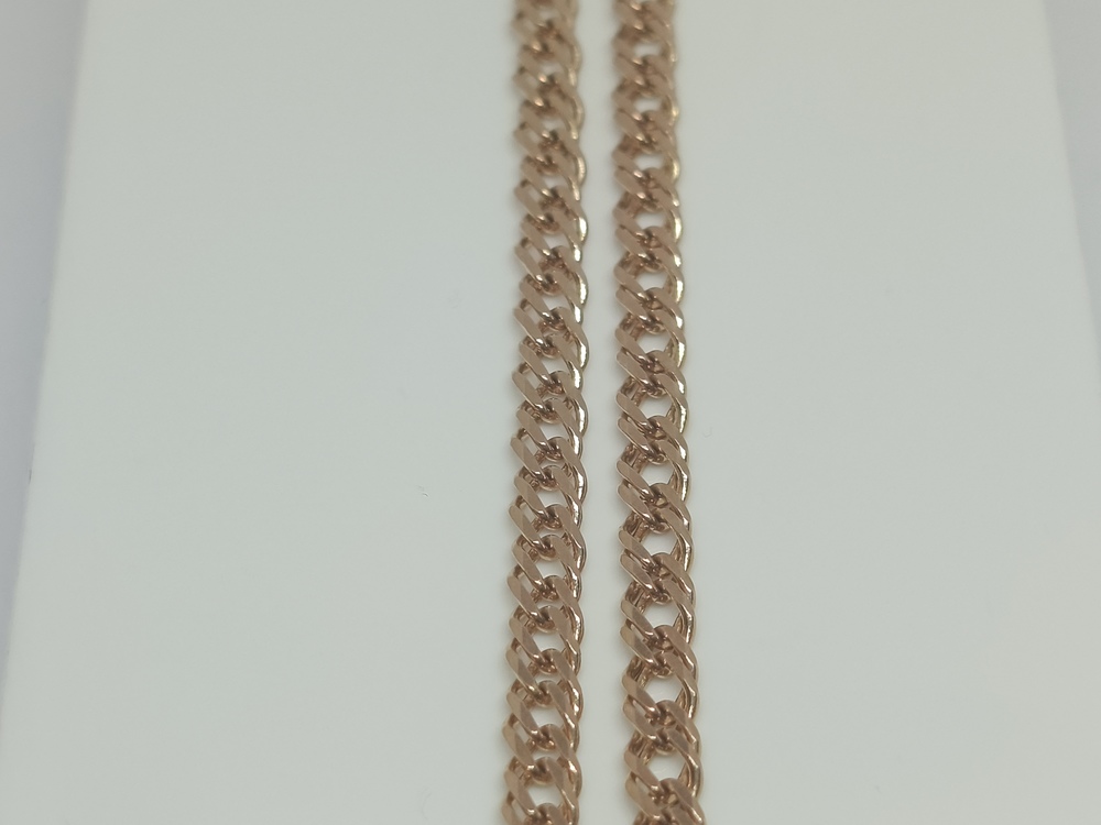 ЦЕПЬ ПОЛНОВЕСНАЯ Ромб двойной (Au 585)