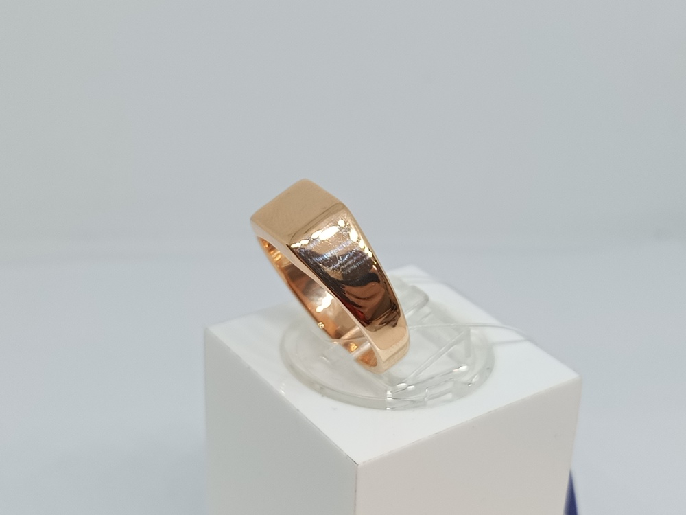 КОЛЬЦО ПЕЧАТКА без камня (Au 585)