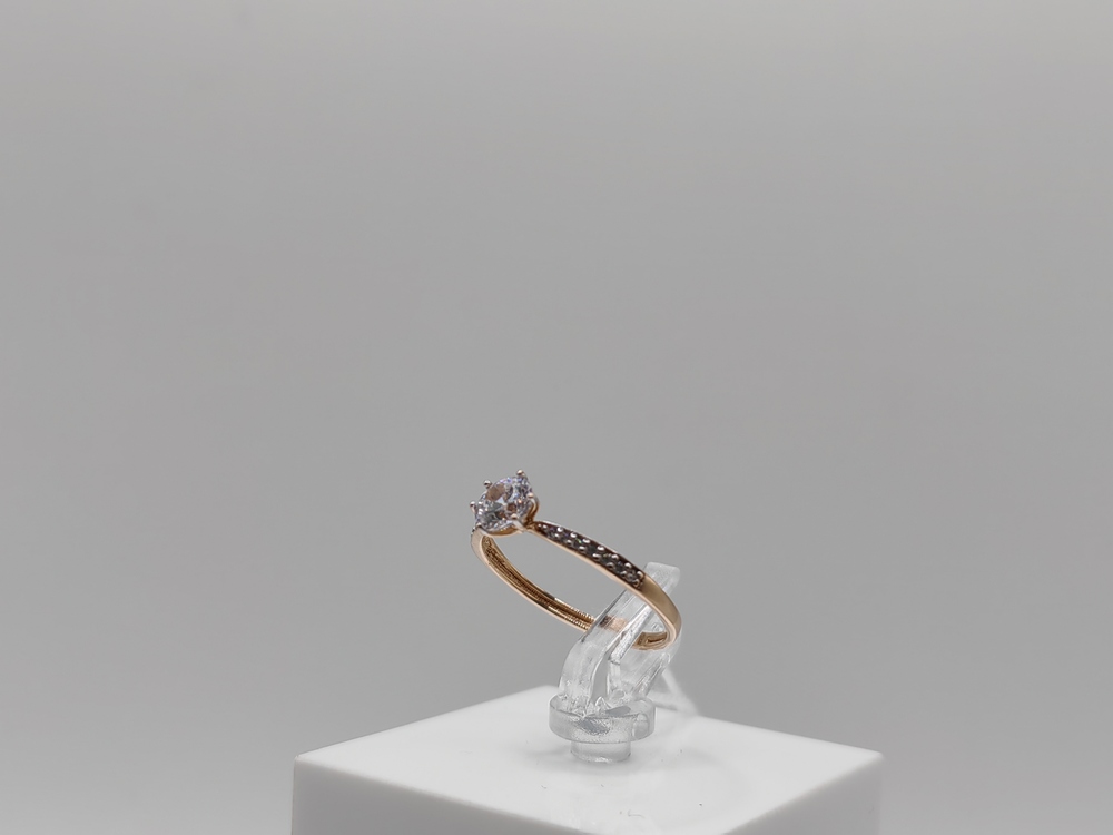 КОЛКМИ585 КОЛЬЦО С КАМНЯМИ (Au 585)