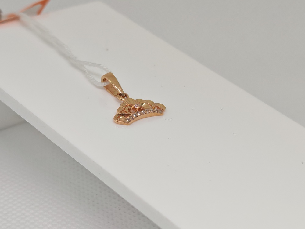 ПОДВЕСКА С КАМНЯМИ (Au 585)