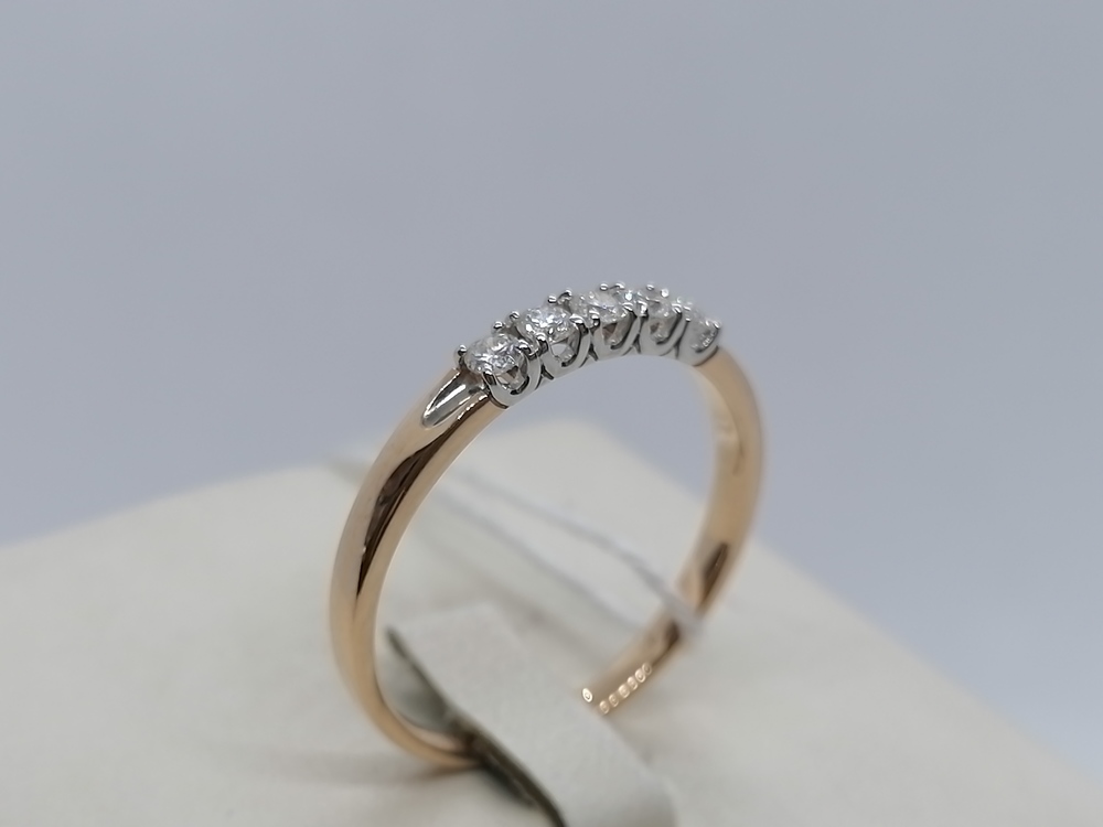 КОЛЬЦО БРИЛЛИАНТ Au 585