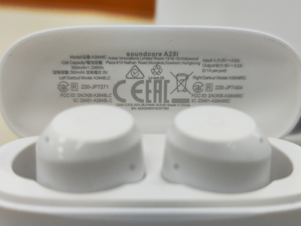 Наушники беспроводные Anker Soundcore A25i