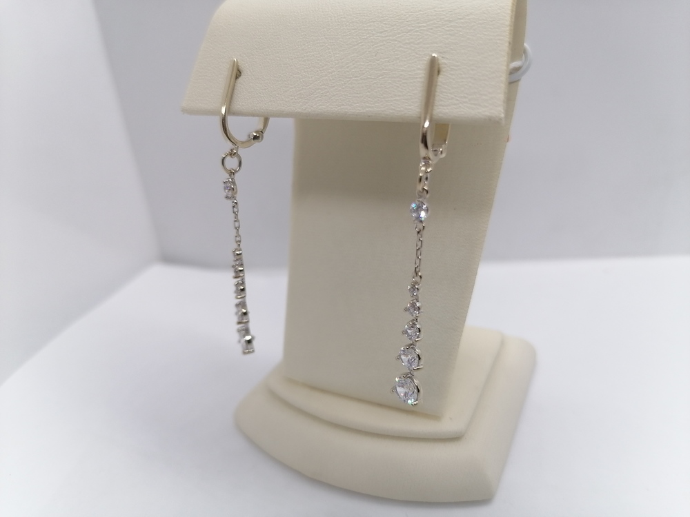 СЕРЬГИ С КАМНЯМИ (Au 585)