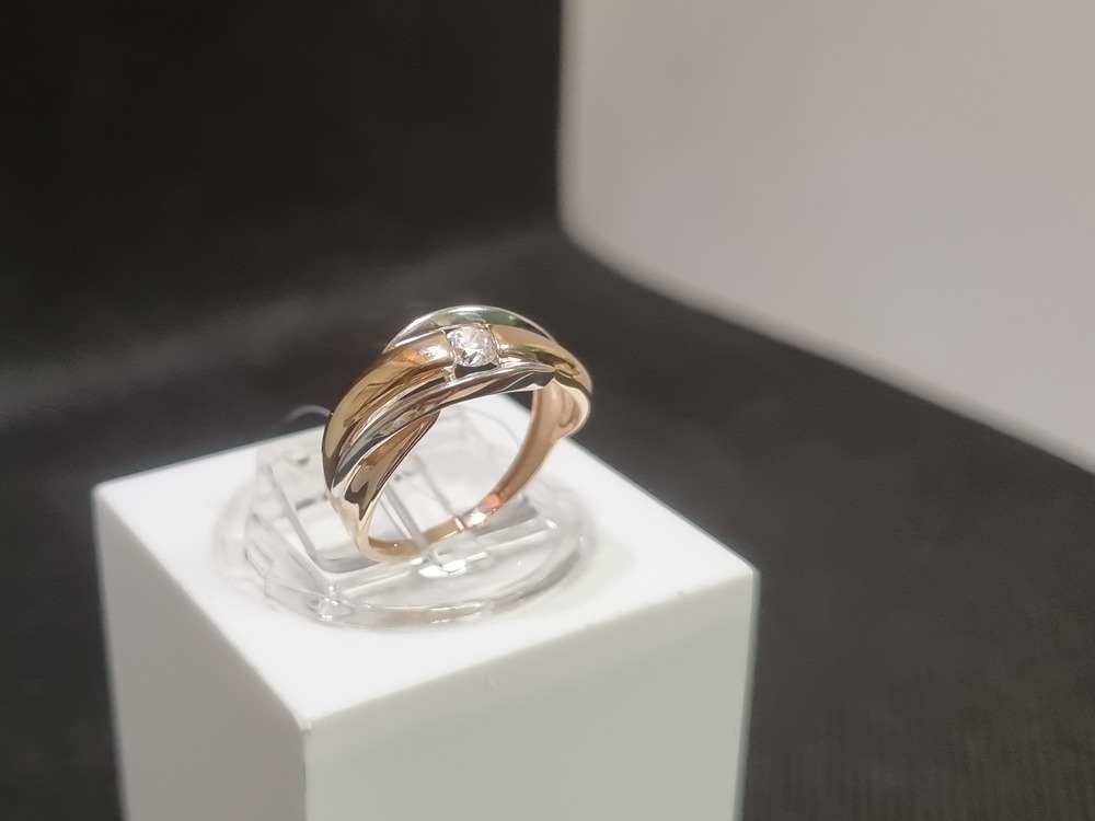 КОЛЬЦО С КАМНЕМ (Au 585)