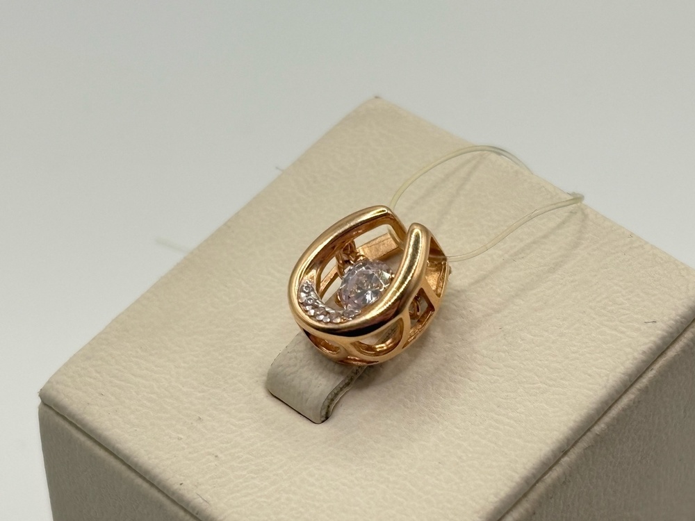 50021 ПОДВЕСКА С КАМНЯМИ (Au 585)