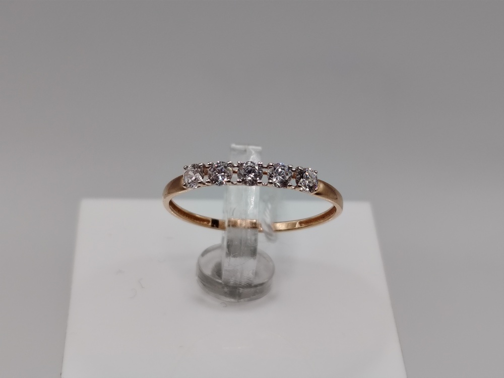 КОЛКМИ585 КОЛЬЦО С КАМНЯМИ (Au 585)