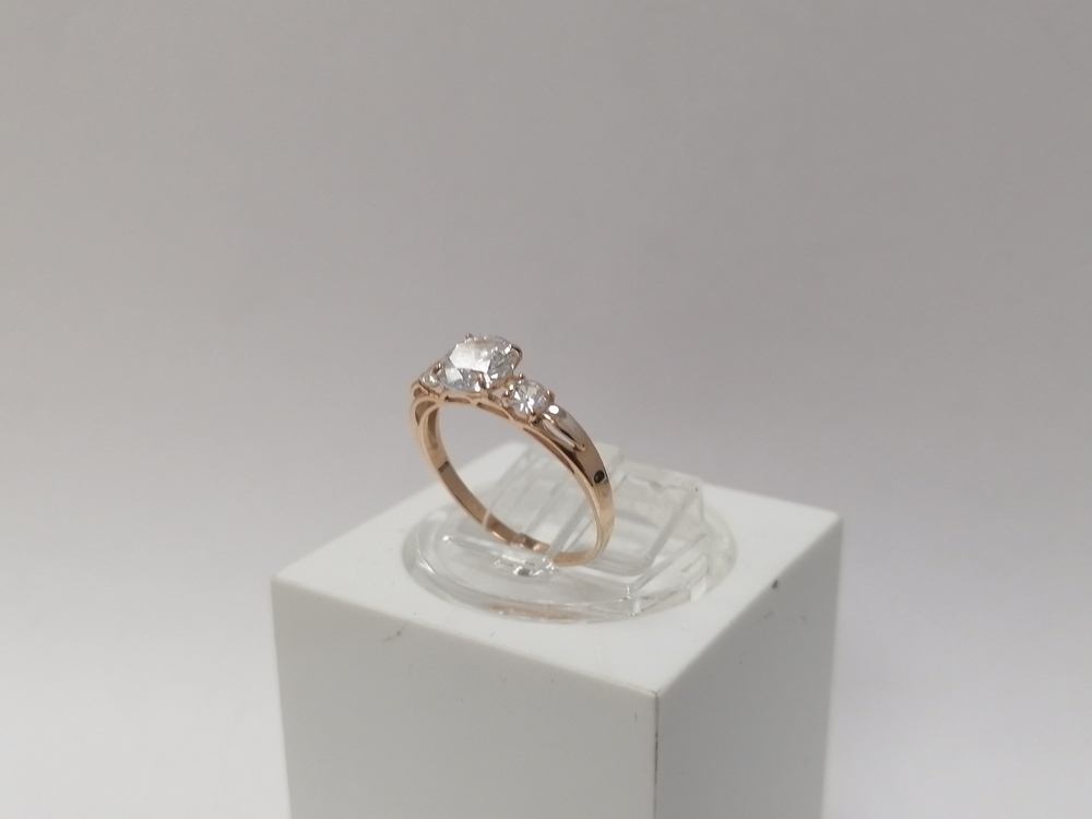 КОЛКМИ585 КОЛЬЦО С КАМНЯМИ (Au 585)