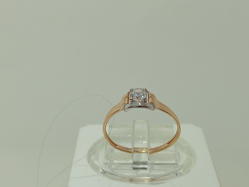 КОЛЬЦО С КАМНЕМ (Au 585)