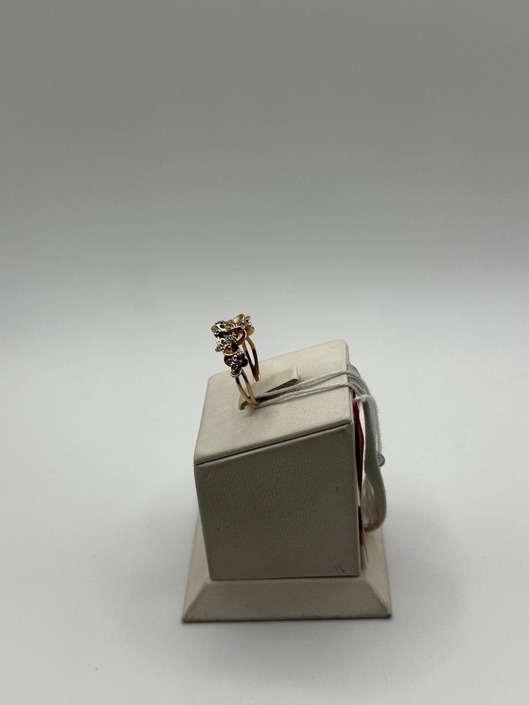 КОЛКМИ585 КОЛЬЦО С КАМНЯМИ (Au 585)