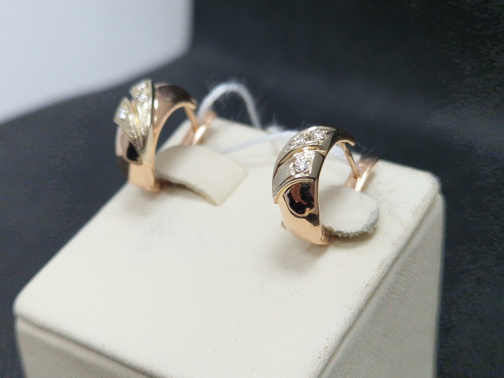 СЕРЬГИ БРИЛЛИАНТ (Au 585)