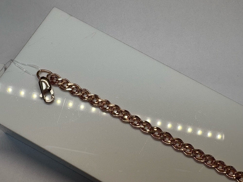 БРАСЛЕТ ПУСТОТЕЛЫЙ Нона (Au 585)