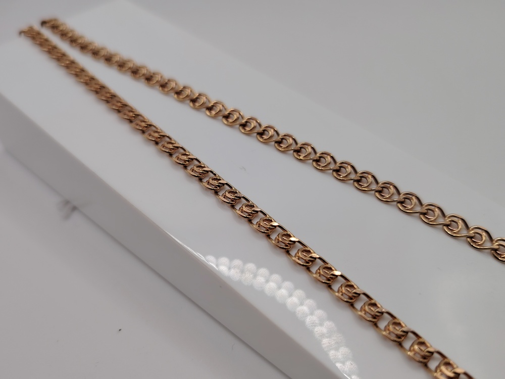 ЦПЛ585 ЦЕПЬ ПУСТОТЕЛАЯ Лав (Au 585)