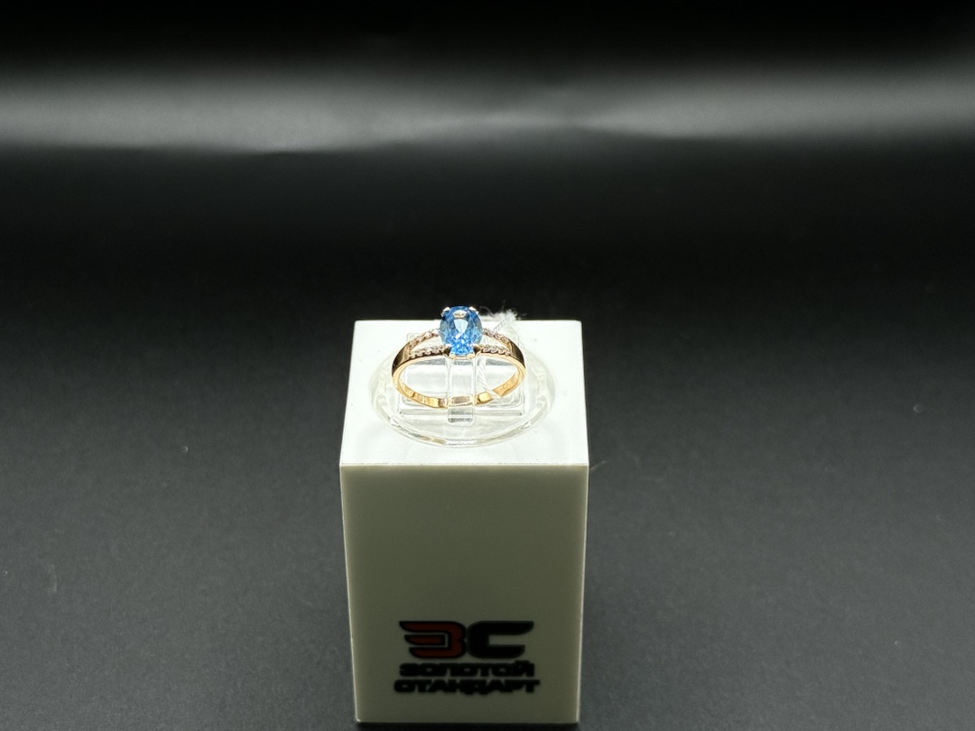 КОЛКМИ585 КОЛЬЦО С КАМНЯМИ (Au 585)