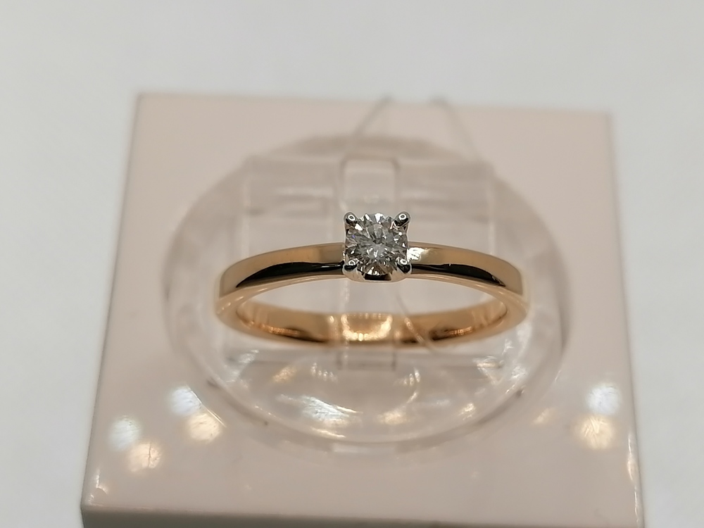 КОЛЬЦО БРИЛЛИАНТ (Au 585)