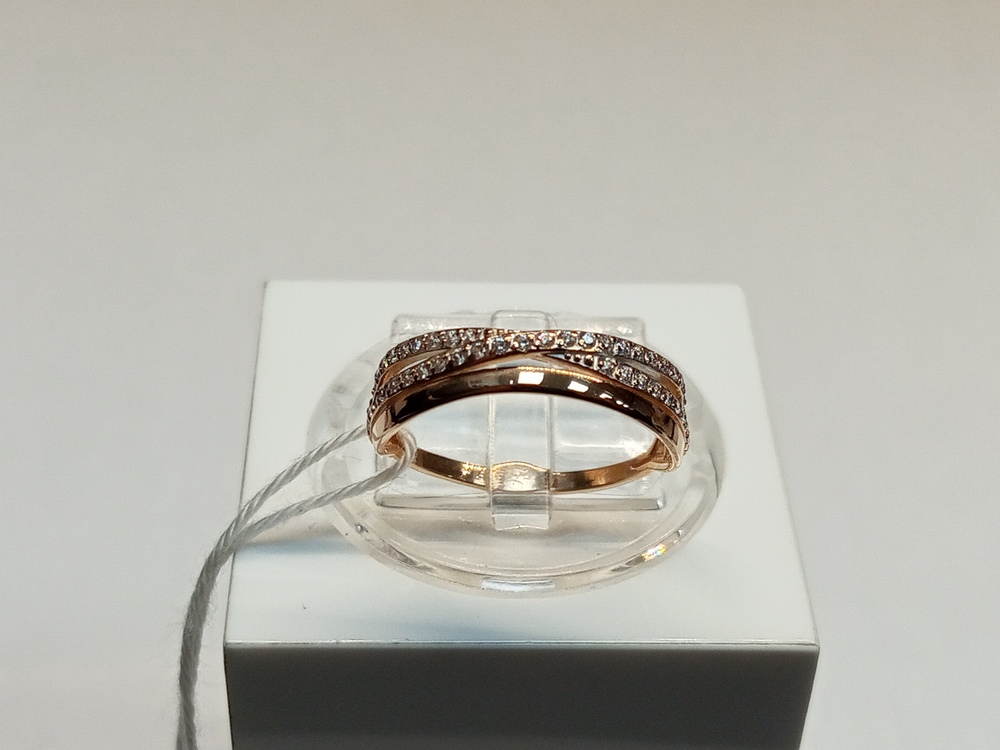 КОЛКМИ585 КОЛЬЦО С КАМНЯМИ (Au 585)
