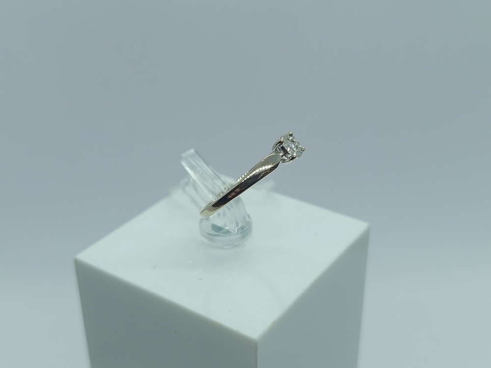 КОЛЬЦО БРИЛЛИАНТ Au 585