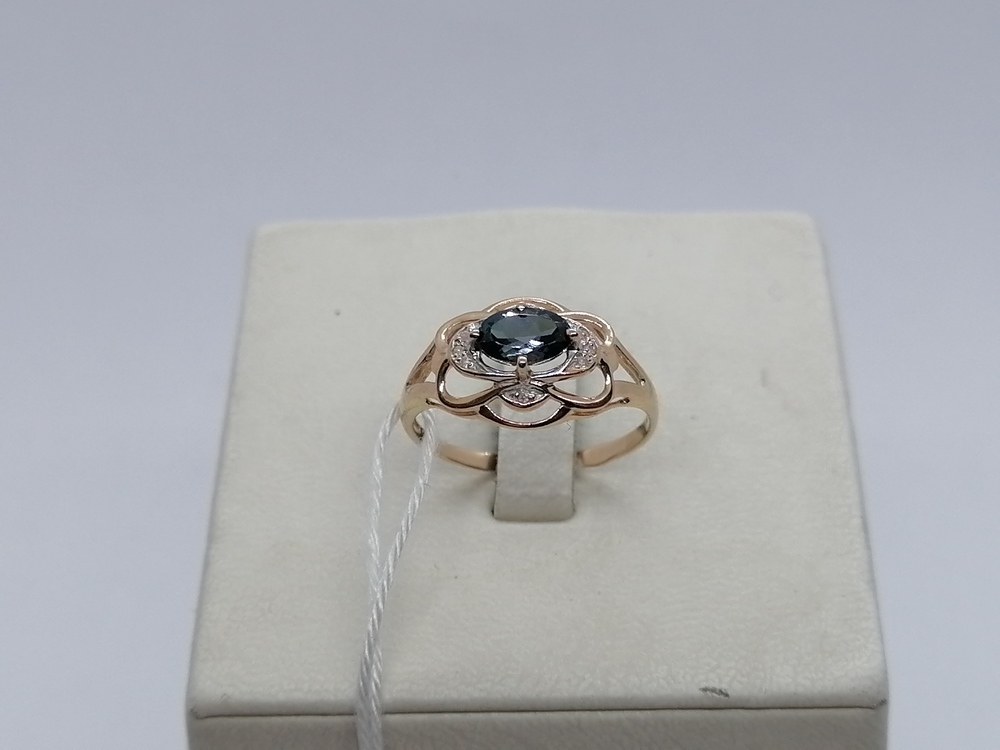 КОЛЬЦО БРИЛЛИАНТ Au 585