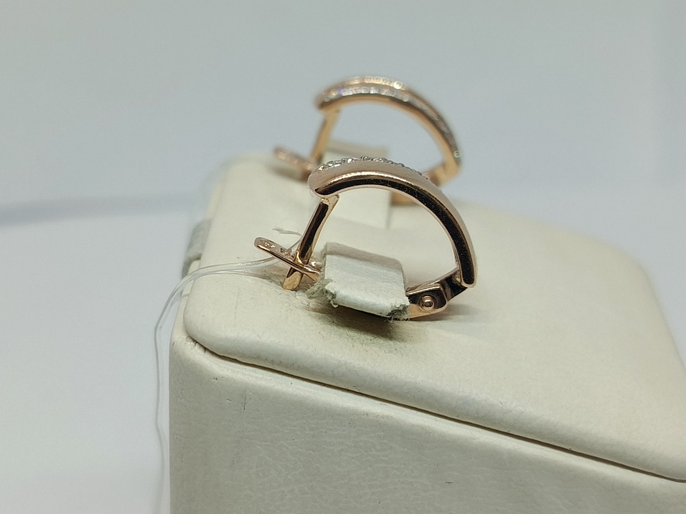 СЕРЬГИ С КАМНЯМИ (Au 585)