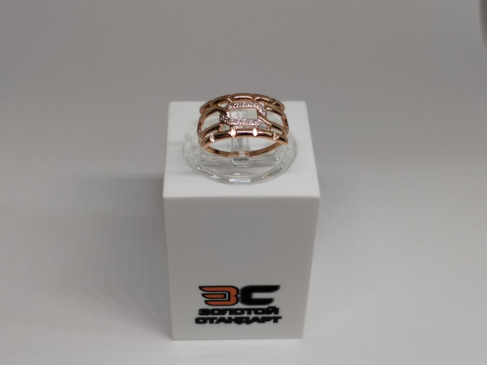 КОЛКМИ585 КОЛЬЦО С КАМНЯМИ (Au 585)