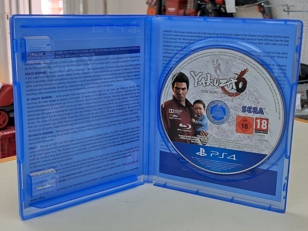 Игра Playstation 4 YAKUZA 6