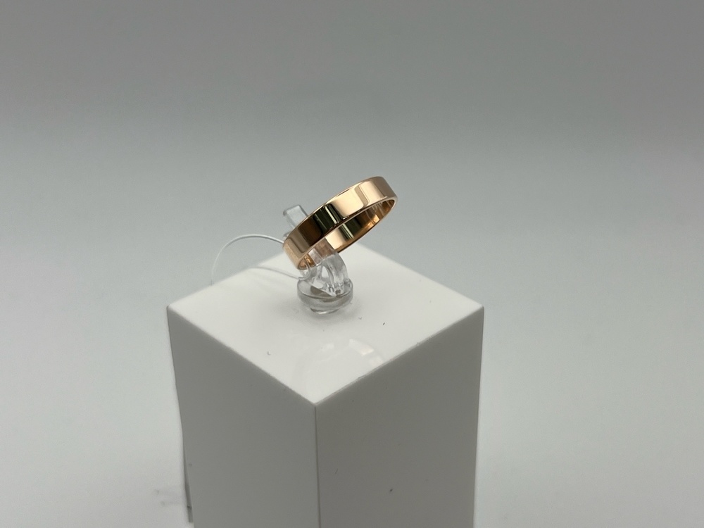 КОЛЬЦО ОБРУЧАЛЬНОЕ без камня (Au 585)