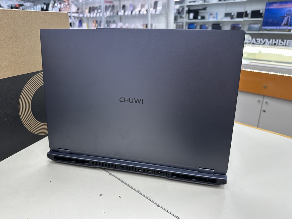 Ноутбук CHUWI; Ryzen 9 9955HX, Geforce RTX 5070 TI, 32 Гб, 1 Tb, Нет