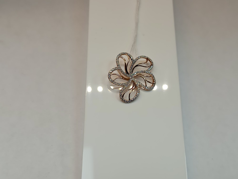 ПОДКМИ585 ПОДВЕСКА С КАМНЯМИ (Au 585)