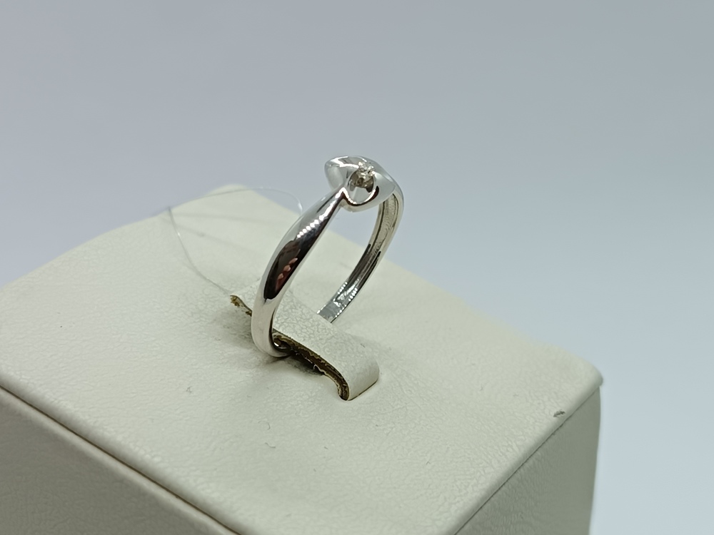 КОЛЬЦО БРИЛЛИАНТ (Ag 925)