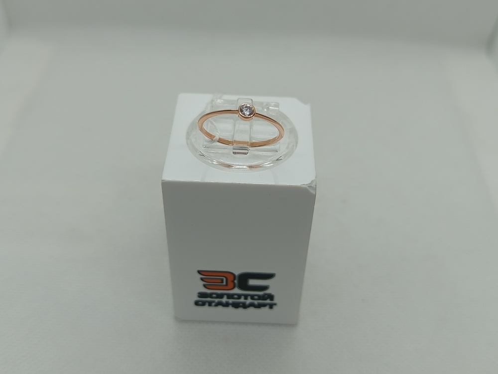 КОЛКМ585 КОЛЬЦО С КАМНЕМ (Au 585)