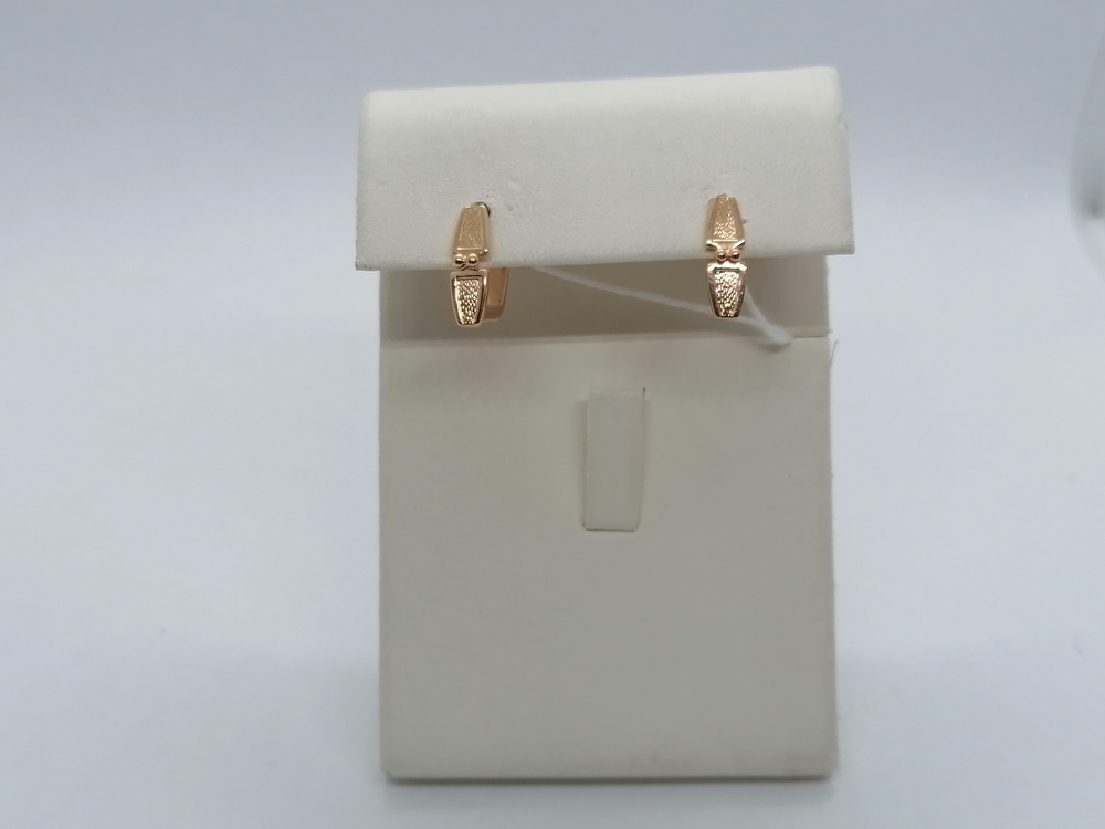 СЕРЬГИ БЕЗ КАМНЯ (Au 583)