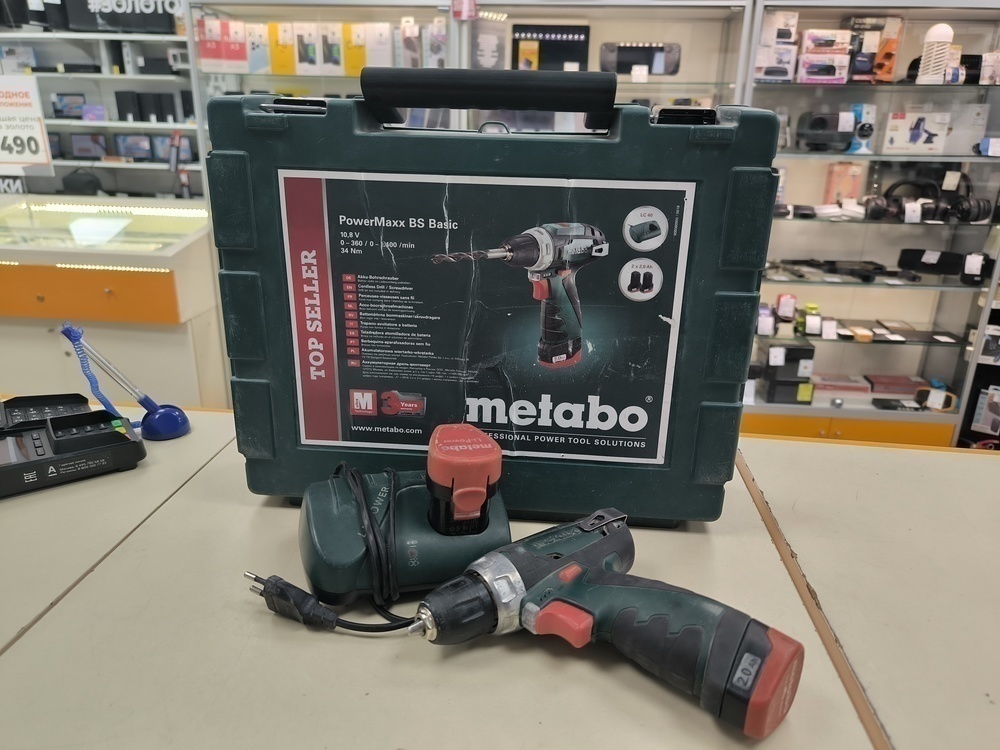 Шуруповерт Metabo POWERMAXX BS BASIC