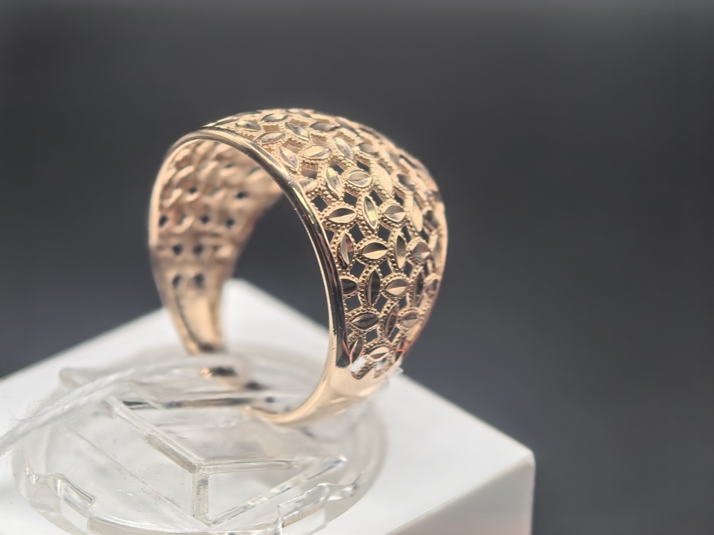 КОЛБКМ585 КОЛЬЦО БЕЗ КАМНЯ (Au 585)