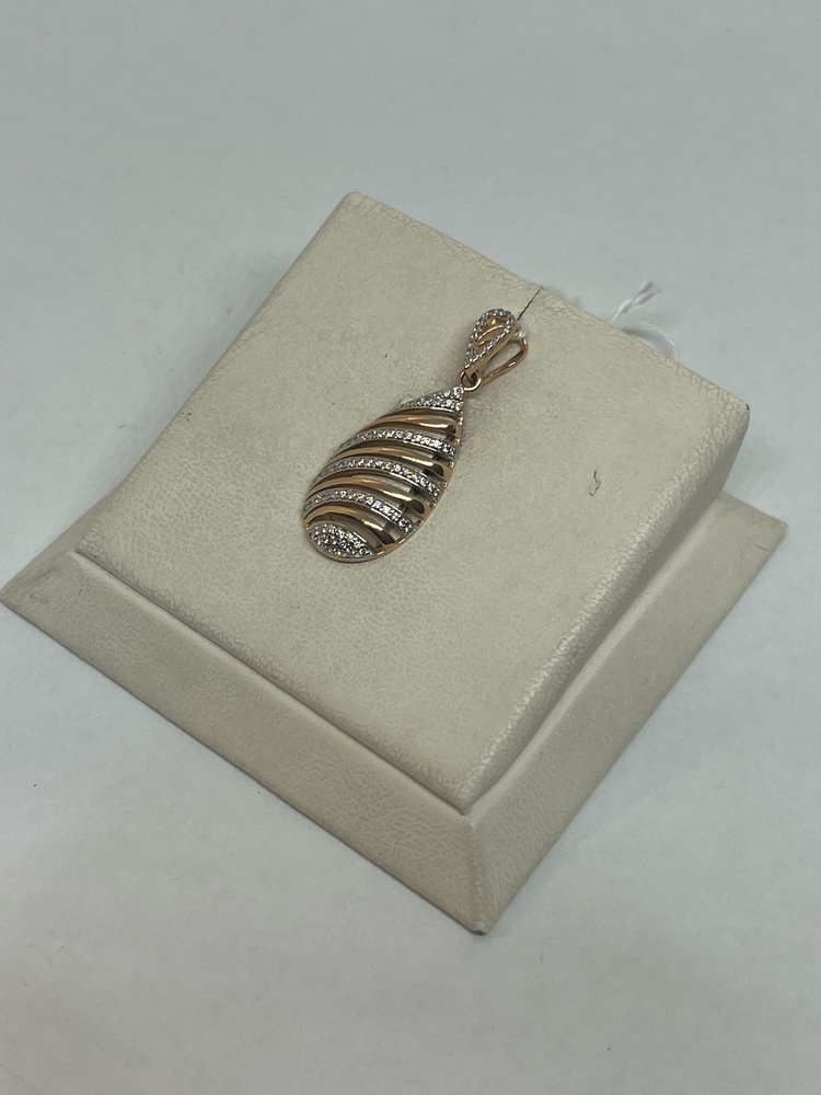 ПОДВЕСКА С КАМНЯМИ (Au 585)