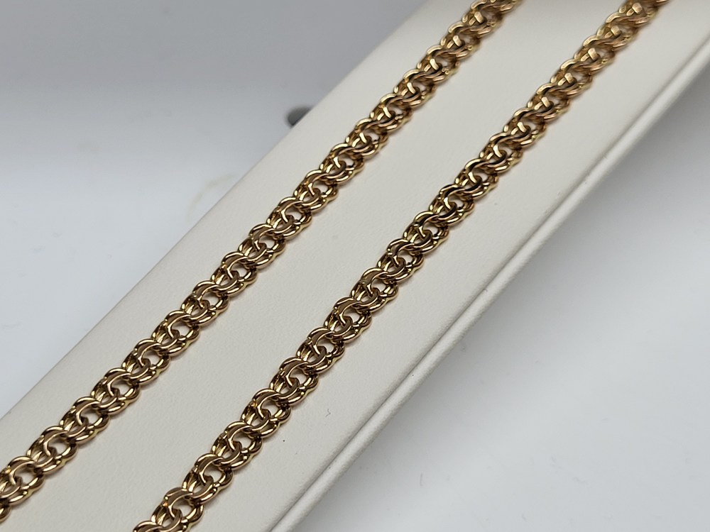 ЦЕПЬ ПОЛНОВЕСНАЯ Бисмарк (Au 585)