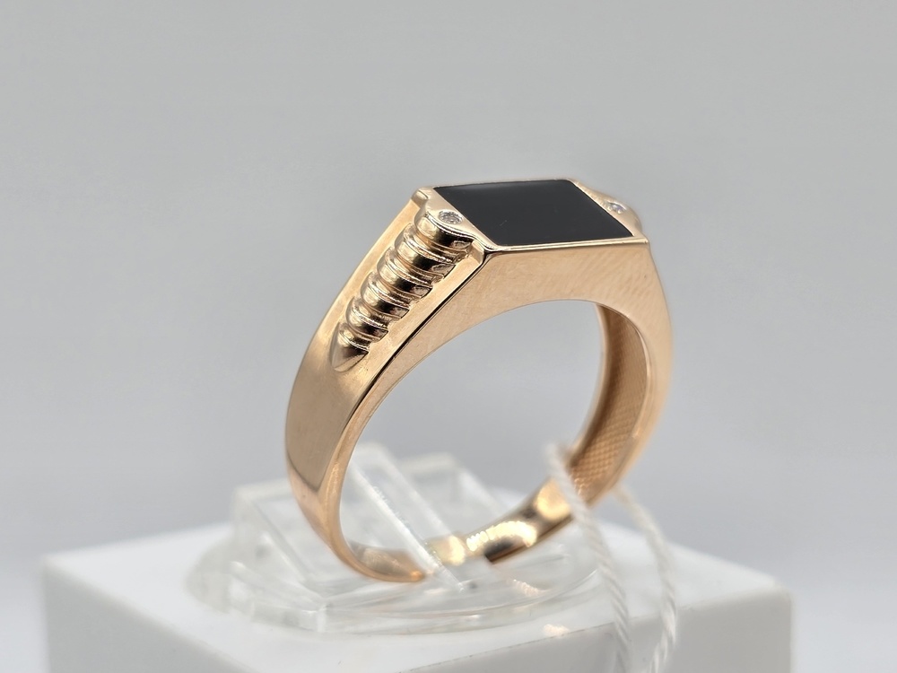 ПЕЧКМИ585 ПЕЧАТКА С КАМНЯМИ (Au 585)