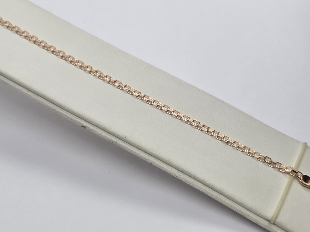 БРАСЛЕТ ПОЛНОВЕСНЫЙ Бисмарк машинный (Au 585)