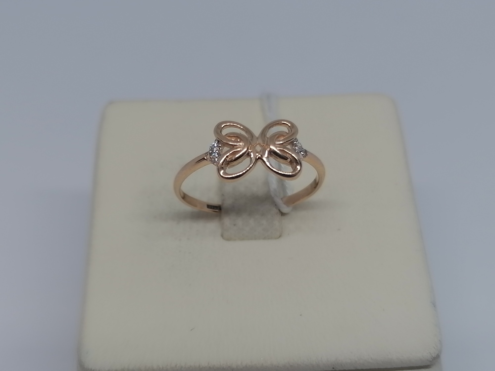 КОЛКМИ585 КОЛЬЦО С КАМНЯМИ (Au 585)