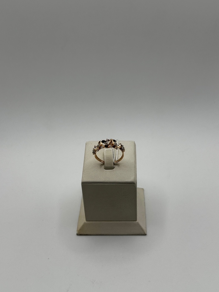 КОЛКМИ585 КОЛЬЦО С КАМНЯМИ (Au 585)