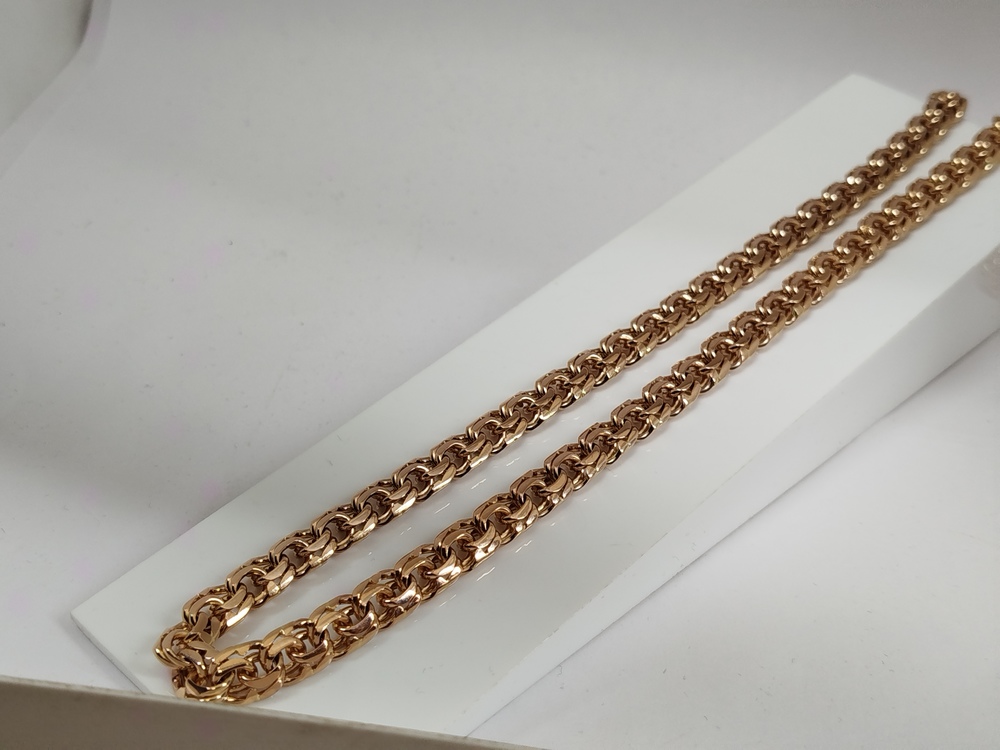 ЦЛБС585 ЦЕПЬ ПОЛНОВЕСНАЯ Бисмарк (Au 585)