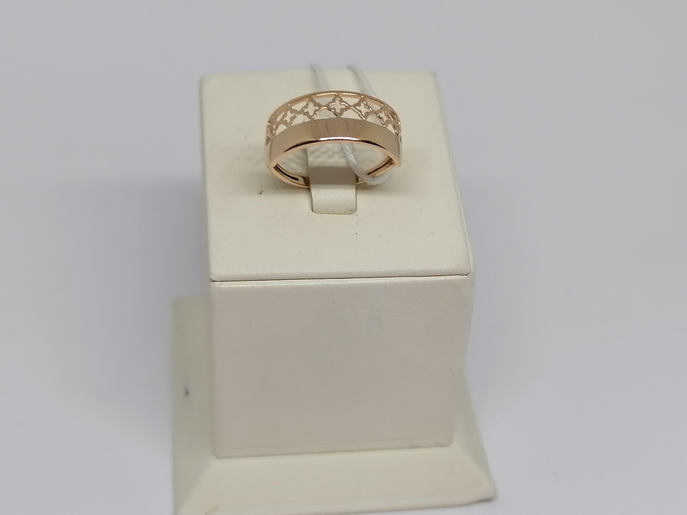 КОЛБКМ585 КОЛЬЦО БЕЗ КАМНЯ (Au 585)