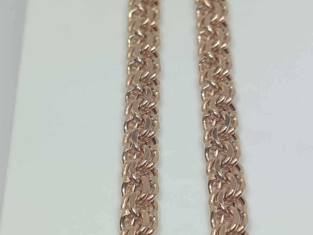 ЦЕПЬ ПУСТОТЕЛАЯ Бисмарк (Au 585)