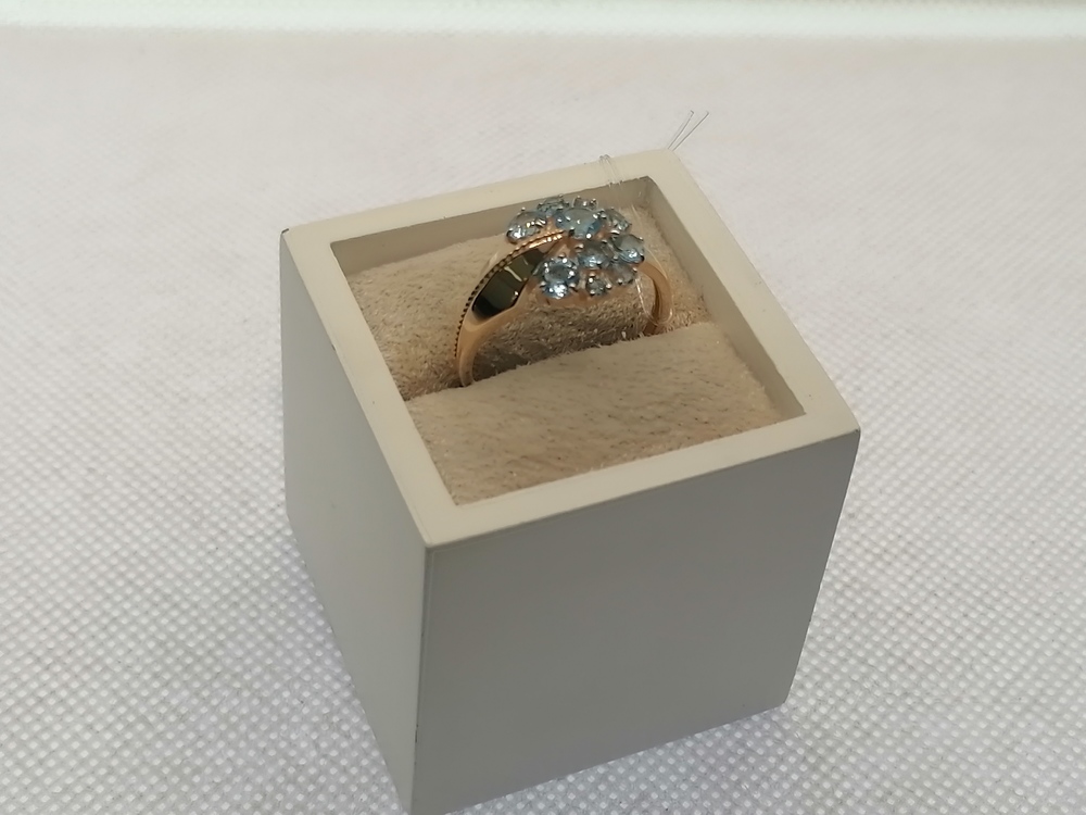 КОЛЬЦО ТОПАЗ (Au 585)